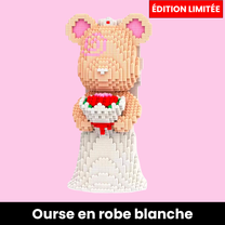 Ensemble Bearbrick 400% + 100% 2G Sorayama - Poupée Ours édition Premium, ABS, Medicom Toy 2023