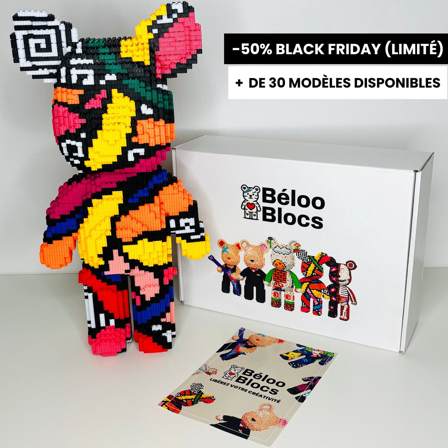 BélooBlocs™ - OURS GÉANT (Marteau OFFERT)
